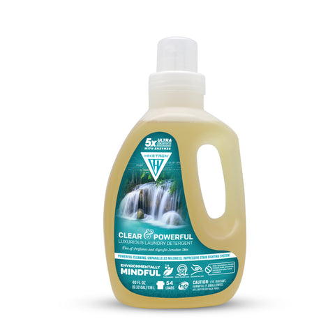 Hiketron Clear & Powerful Scent Free Liquid Laundry Detergent - Front side