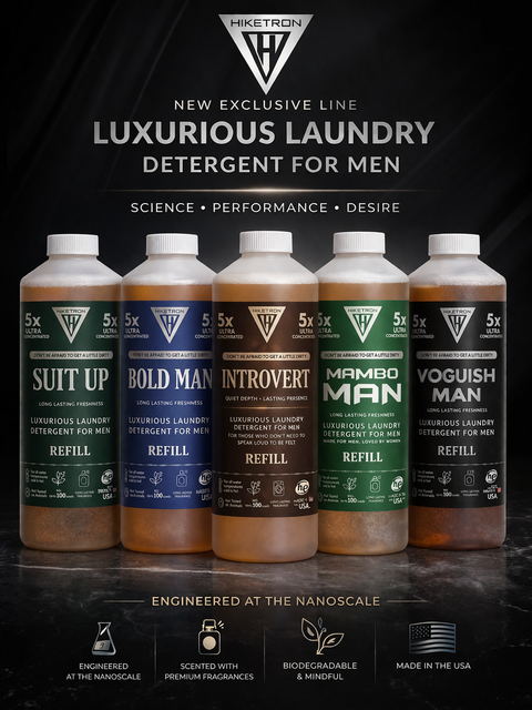 Hiketron Introvert Masculine Scented Long Lasting Liquid Laundry Detergent