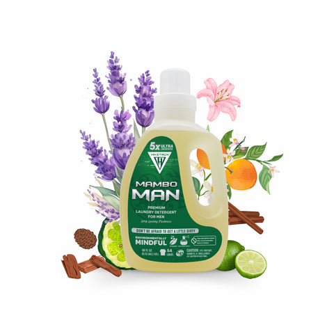 Hiketron Mambo Man Masculine Scented Long Lasting Liquid Laundry Detergent