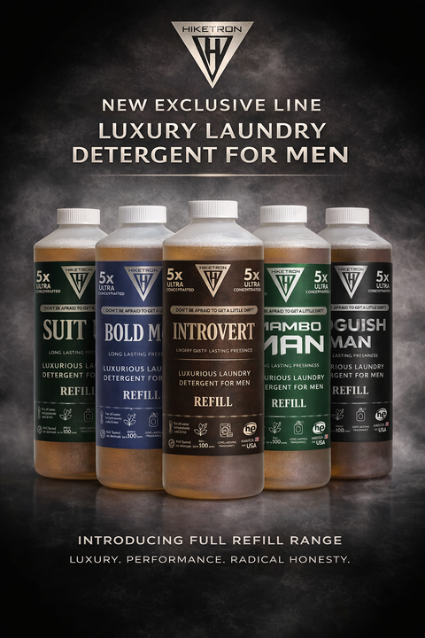 Hiketron Introvert Masculine Scented Long Lasting Liquid Laundry Detergent