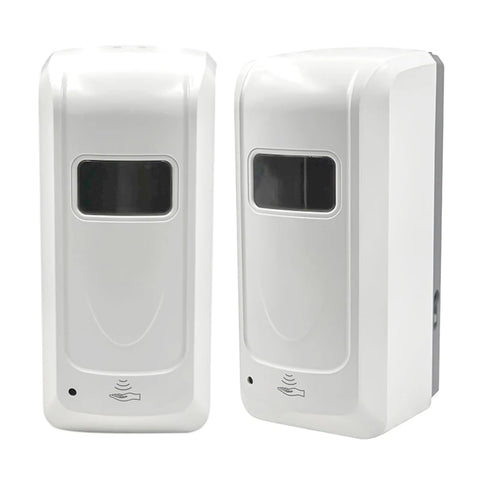 Hiketron Wall-Mounted Automatic, Touchless Hand Liquid Soap Dispenser - Side View