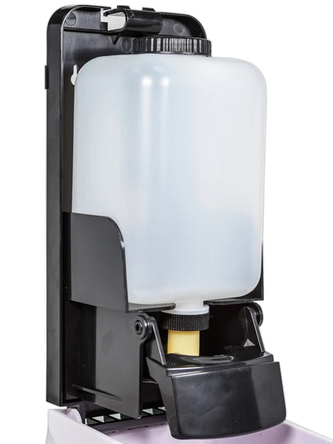 Hiketron Wall-Mounted Push- Style Hand Liquid Soap Dispenser - Internal