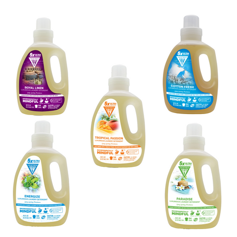 Hiketron Staycation Long Lasting Scented Liquid Laundry Detergent Bundles