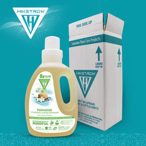 Hiketron Paradise Long Lasting Scented Liquid Laundry Detergent with Box
