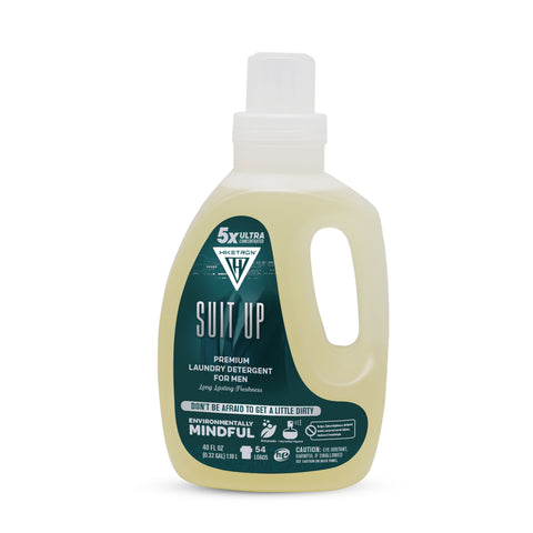 Hiketron Masculine Scented Liquid Laundry Detergent Bundle (Suit Up)