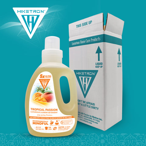 Hiketron Tropical Passion Long Lasting Scented Liquid Laundry Detergent with Box
