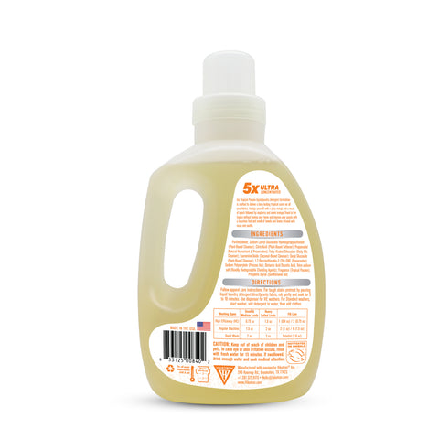 Hiketron Tropical Passion Long Lasting Scented Liquid Laundry Detergent - Back side
