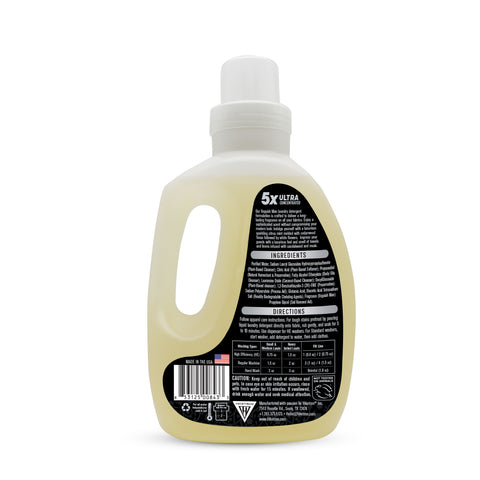 Hiketron Voguish Man Masculine Scented Long Lasting Liquid Laundry Detergent - Back side
