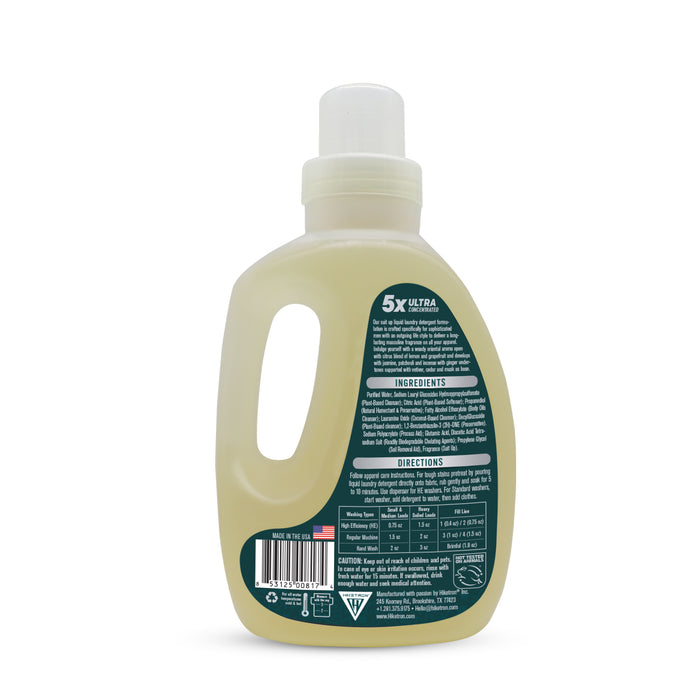 Hiketron 5X Ultra Concentrated | Long Lasting Scented Liquid Laundry Detergent | Removes Tough Stains | Machine Friendly | Suit Up